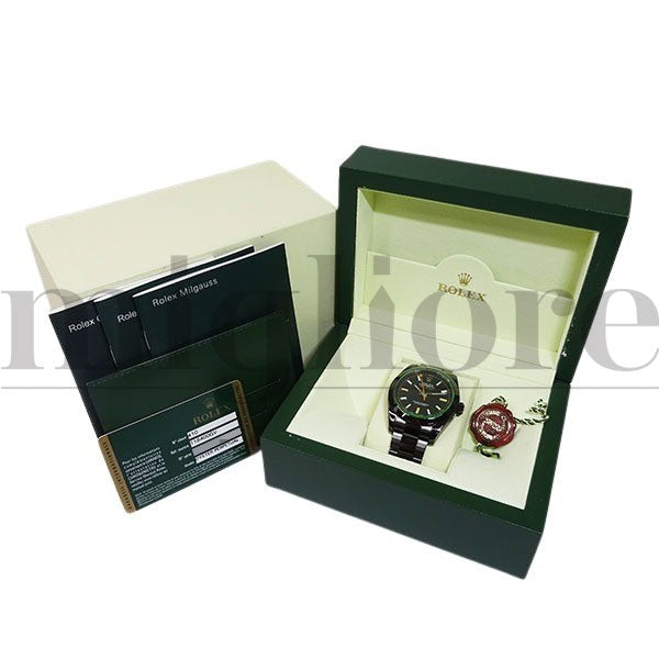 ミルガウス 116400GV V番 DLCブラックカスタム