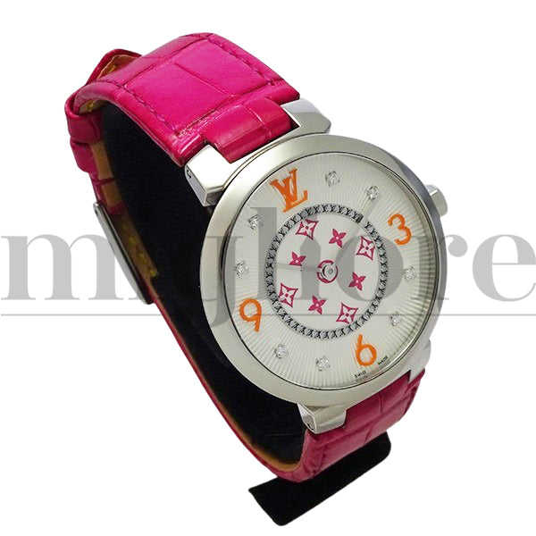 タンブール モノグラムMM フューシャ&オレンジ QA147 日本限定モデル