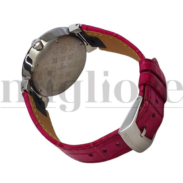 タンブール モノグラムMM フューシャ&オレンジ QA147 日本限定モデル