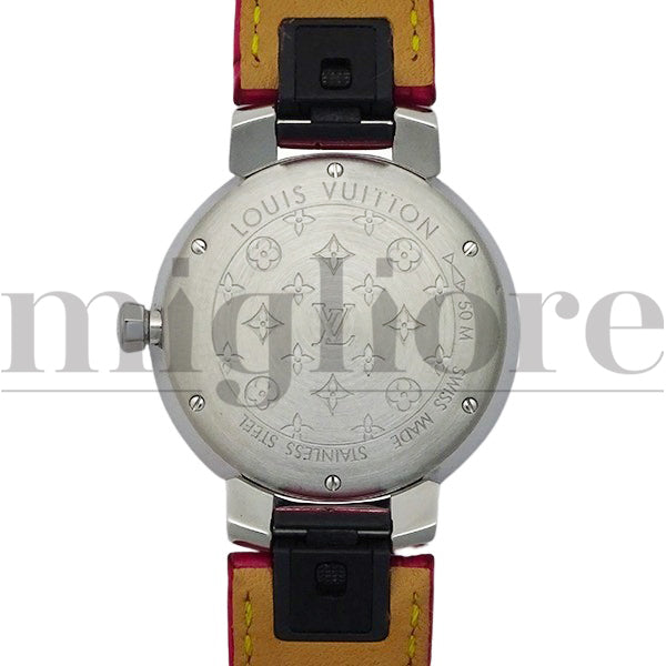 タンブール モノグラムMM フューシャ&オレンジ QA147 日本限定モデル