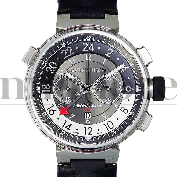 タンブール グラフィット クロノグラフ GMT Q1A40