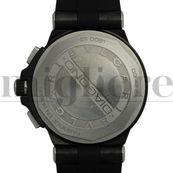 ディアゴノ ウルトラネロ クロノグラフ DG42BSCCH