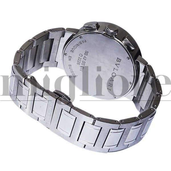 ブルガリブルガリ クロノグラフ BB42SSCH