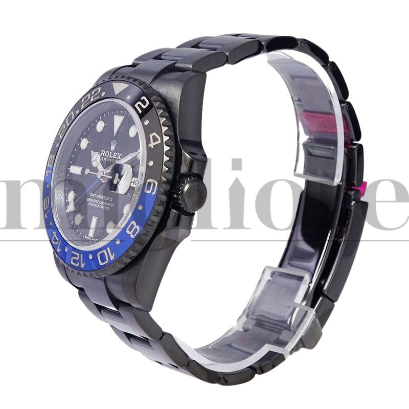 GMTマスターⅡ 116710BLNR DLCブラックカスタム