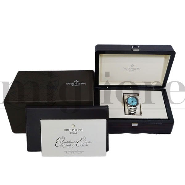 ノーチラス 5711/1A-011ベース 5711/1A-018 ティファニーブルーダイヤルカスタム