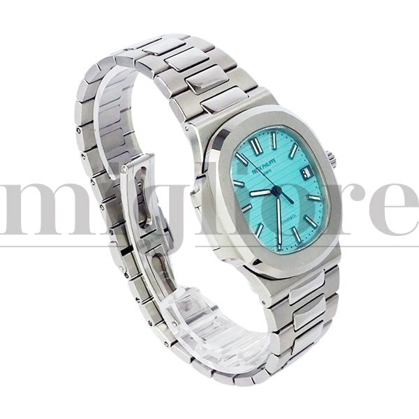 ノーチラス 5711/1A-011ベース 5711/1A-018 ティファニーブルーダイヤルカスタム