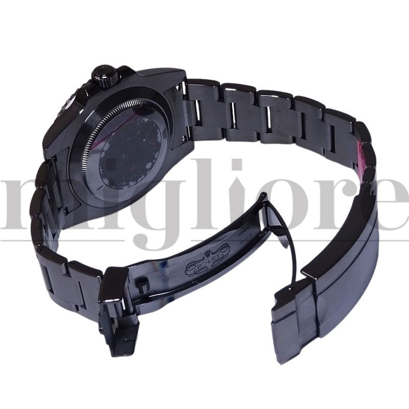 サブマリーナ デイト 116610LNベース 126610LV DLCブラックカスタム