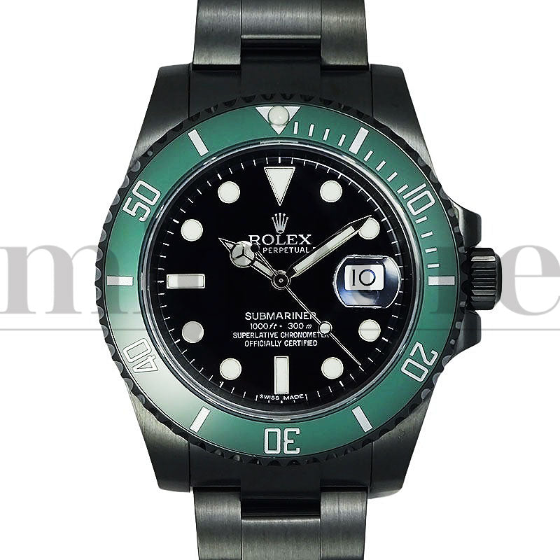 サブマリーナ デイト 116610LNベース 126610LV DLCブラックカスタム