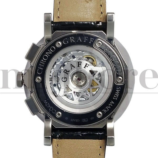 GRAFF グラフ クロノグラフ CG42WGB 世界限定500本