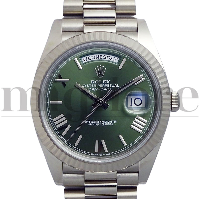 デイデイト40 228239 オリーブグリーン