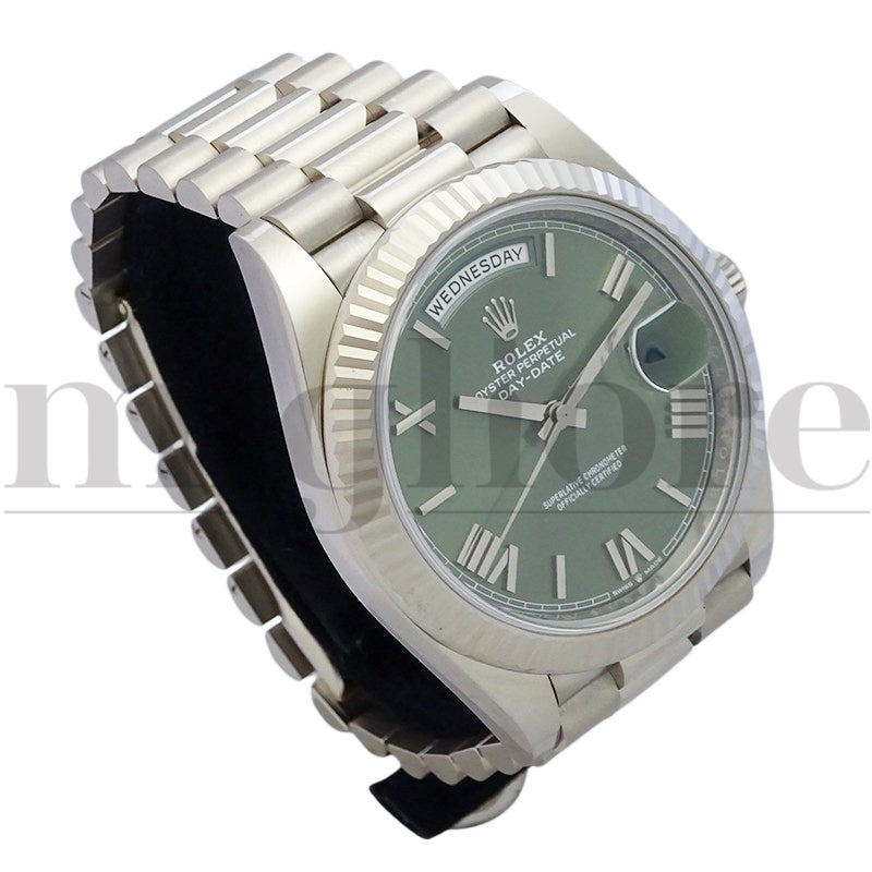 デイデイト40 228239 オリーブグリーン