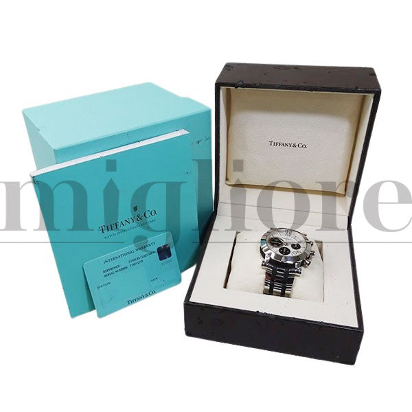 TIFFANY&Co. ティファニー アトラス ジェント クロノグラフ Z1000.82.12A21A00A