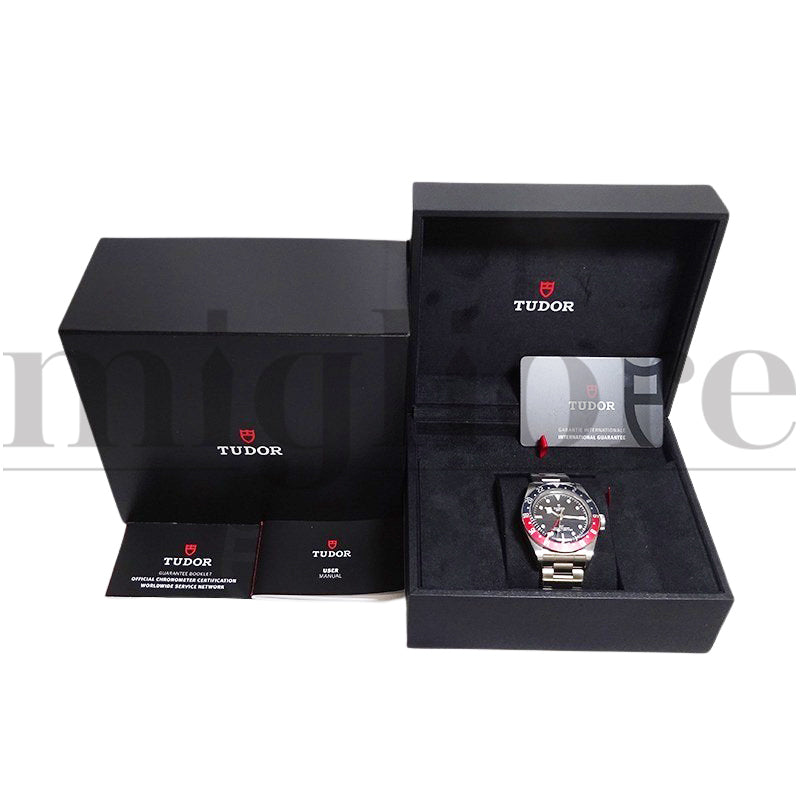 TUDOR チューダー ヘリテージ ブラックベイGMT 79830RB