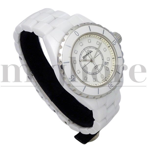 J12 H1628 12Pダイヤモンド ホワイトセラミック