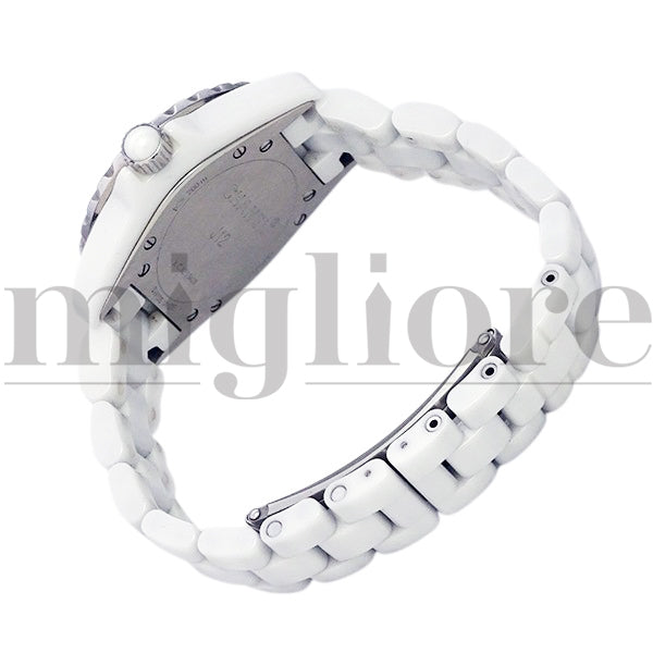 J12 H1628 12Pダイヤモンド ホワイトセラミック