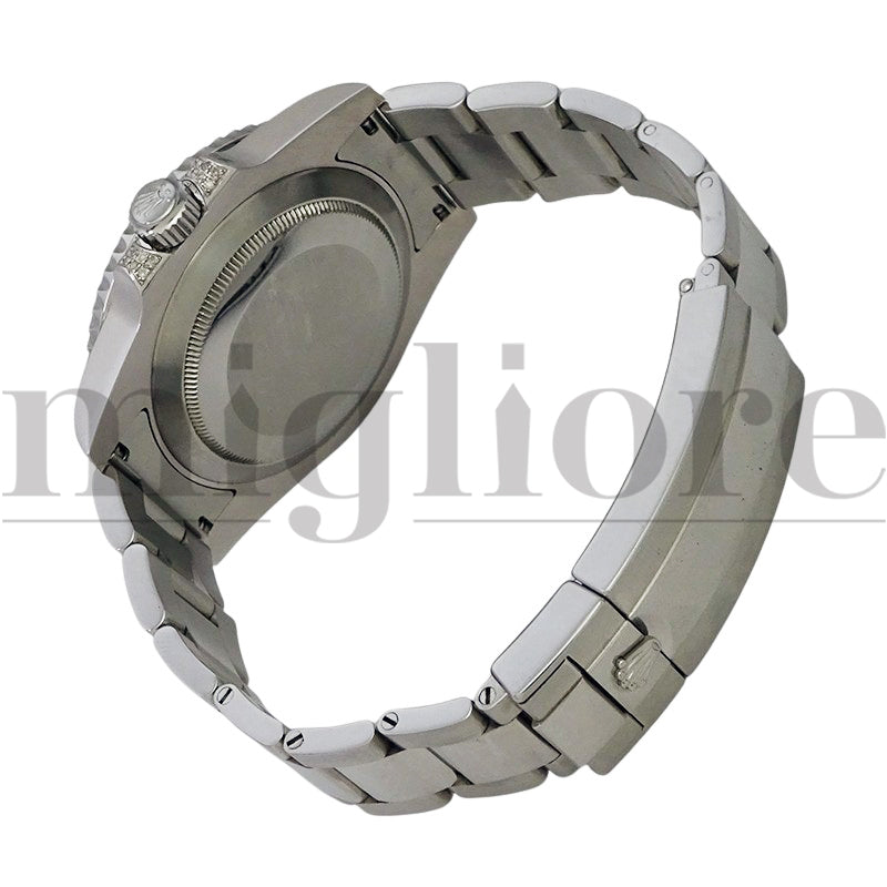 サブマリーナデイト アフターサファイア&ダイヤモンドセッティング 116659SABR仕様