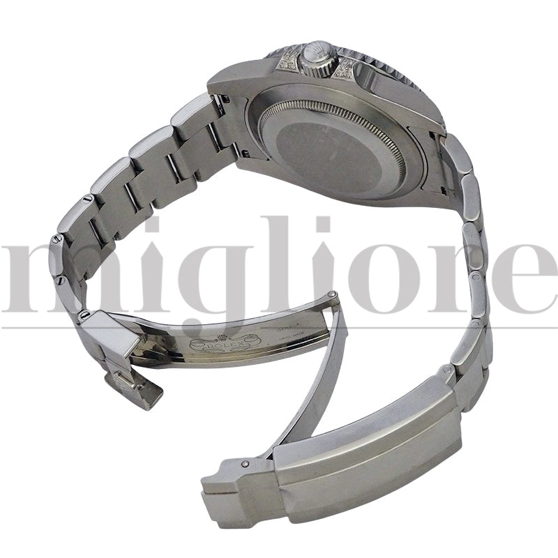 サブマリーナデイト アフターサファイア&ダイヤモンドセッティング 116659SABR仕様