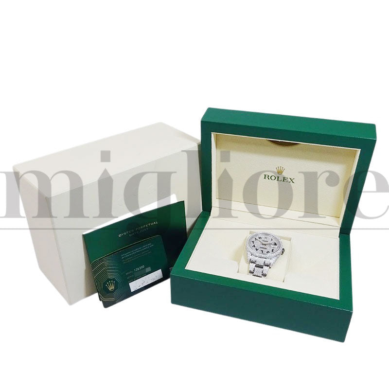 デイトジャスト41 アフターダイヤセッティング 126300