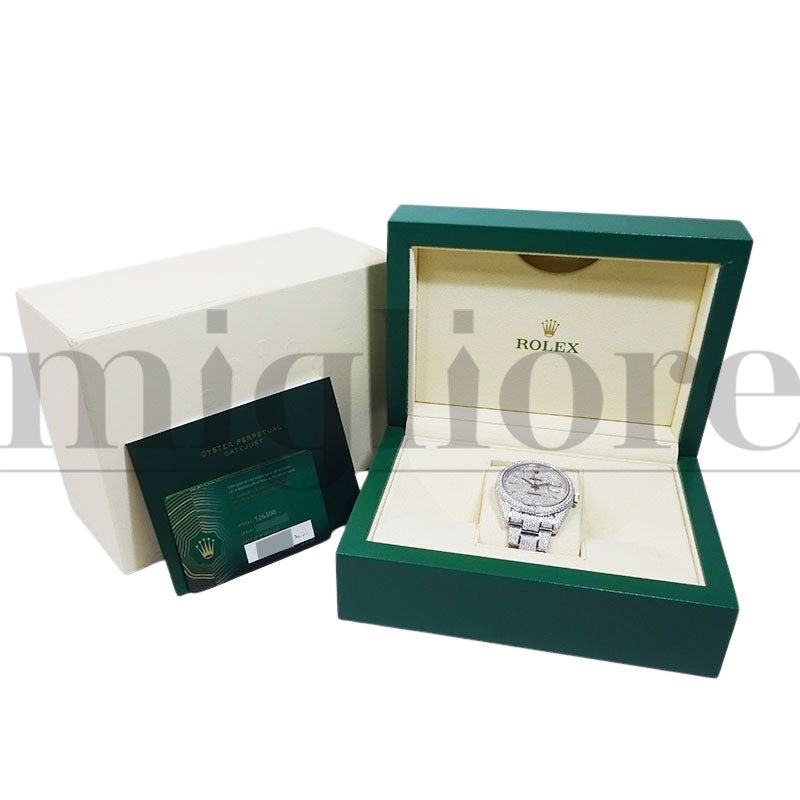 デイトジャスト41 アフターダイヤセッティング 126300