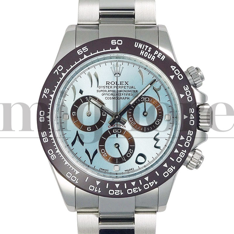 コスモグラフ デイトナ 116520ベース 116506 アイスブルーカスタム アラビアダイヤル