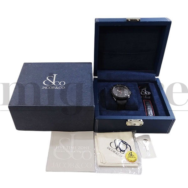 ファイブタイムゾーン ブラックダイヤモンド JC-130D