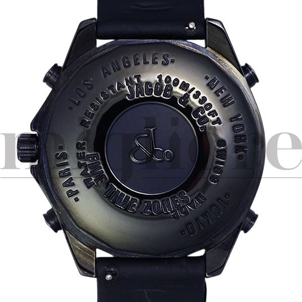 ファイブタイムゾーン ブラックダイヤモンド JC-130D