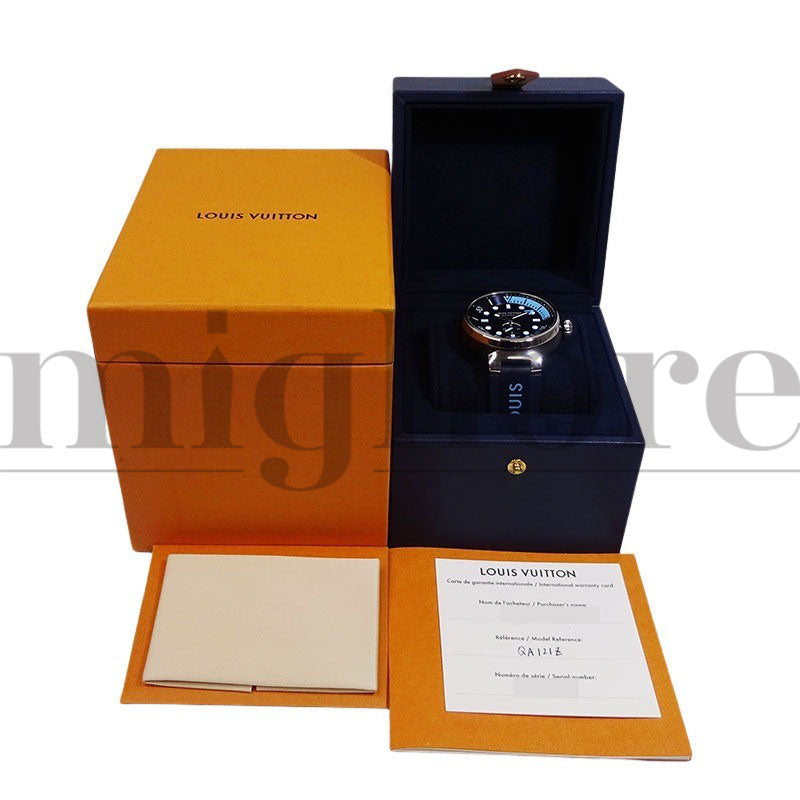 タンブール ストリートダイバー スカイラインブルー QA121Z