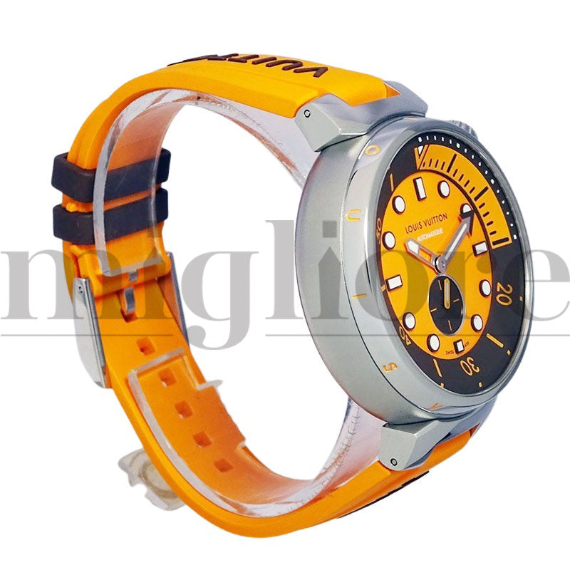 タンブール オトマティック ストリート ダイバー バーニングロック QA172