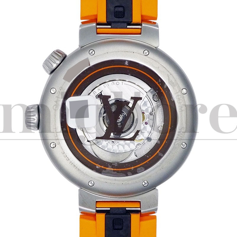 タンブール オトマティック ストリート ダイバー バーニングロック QA172