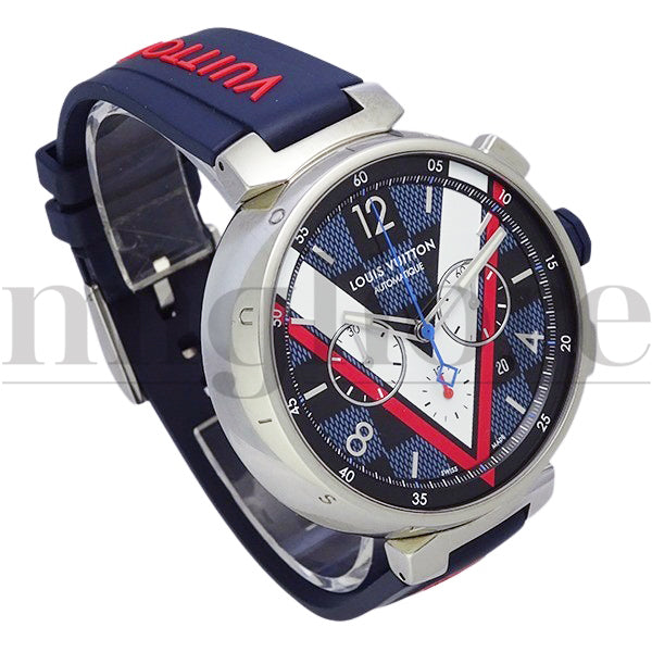 タンブール タンブール ダミエ・コバルト クロノグラフ QA076Z