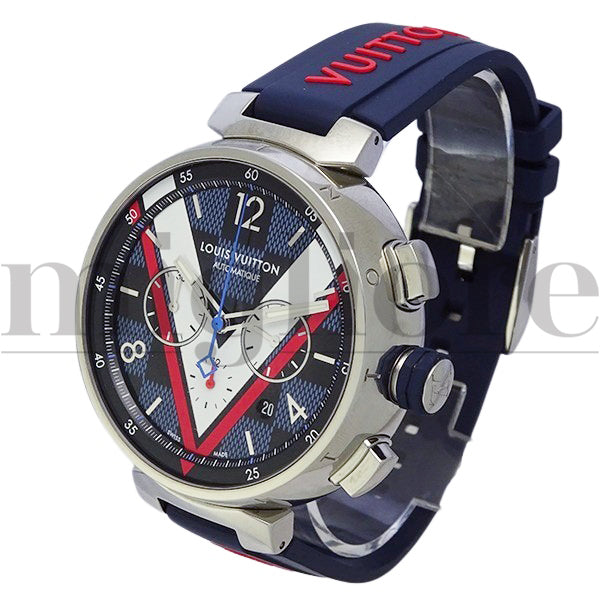 タンブール タンブール ダミエ・コバルト クロノグラフ QA076Z