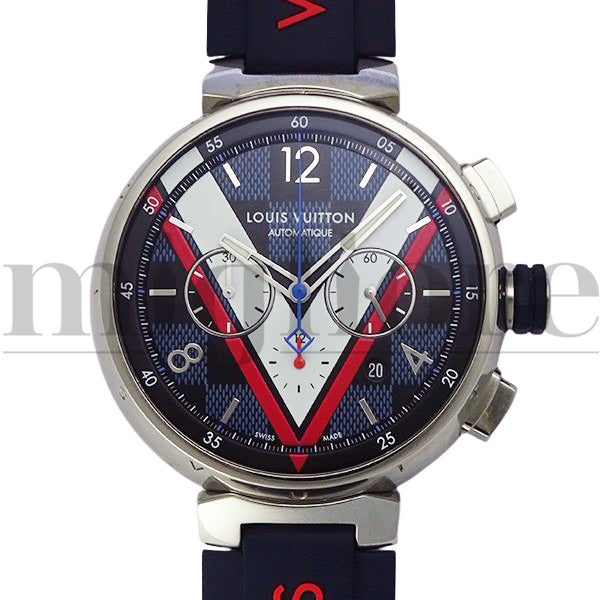 タンブール タンブール ダミエ・コバルト クロノグラフ QA076Z