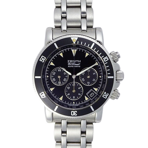 ZENITH ゼニス エルプリメロ レインボークロノグラフ 02.461.400 メンズ 腕時計【中古】
