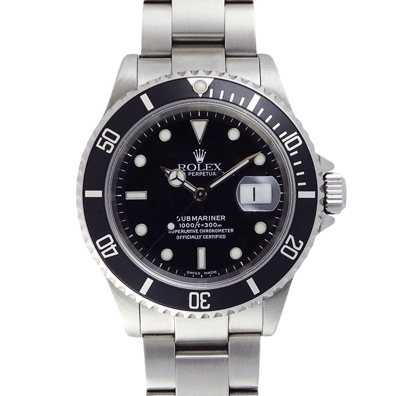 ROLEX ロレックス サブマリーナ デイト 16610 K番 メンズ 腕時計【中古】