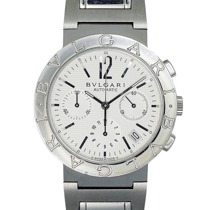 BVLGARI ブルガリ ブルガリブルガリ クロノグラフ BB38SSCH