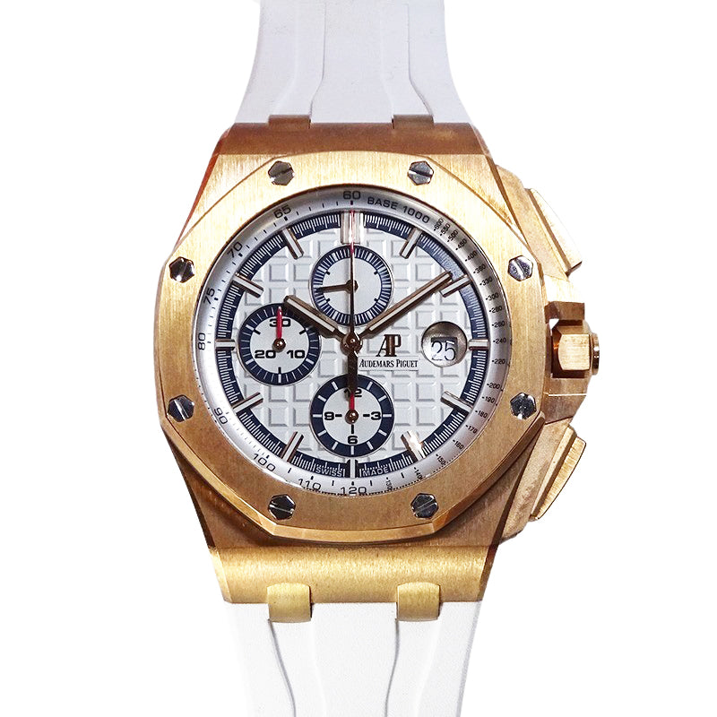 AUDEMARS PIGUET ロイヤルオーク オフショアクロノグラフ サマーエディション 26408OR.OO.A010CA.01 世界限定500本 メンズ 腕時計 【中古】