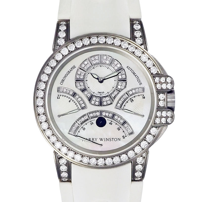 HARRY WINSTON ハリーウィンストン オーシャン トリレトロ クロノ 