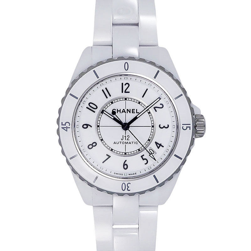 CHANEL シャネル J12 H5700 38mm ホワイトセラミック ホワイト文字盤 メンズ 自動巻き【新品】