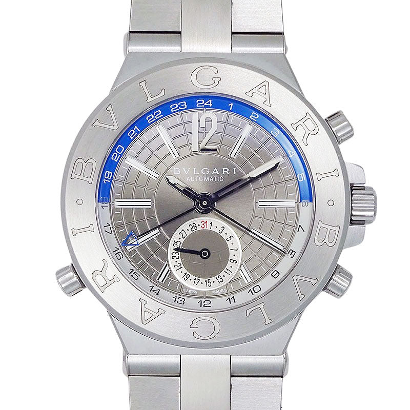 BVLGARI ブルガリ ディアゴノ GMT DG40S GMT/101633