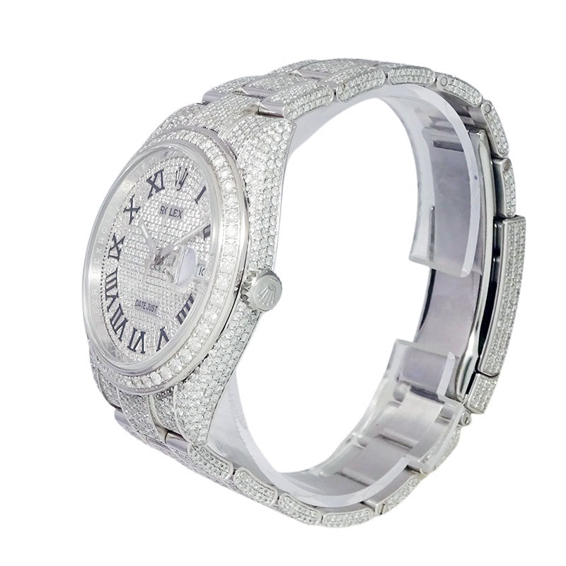 ROLEX ロレックス デイトジャスト41 アフターダイヤセッティング 126300