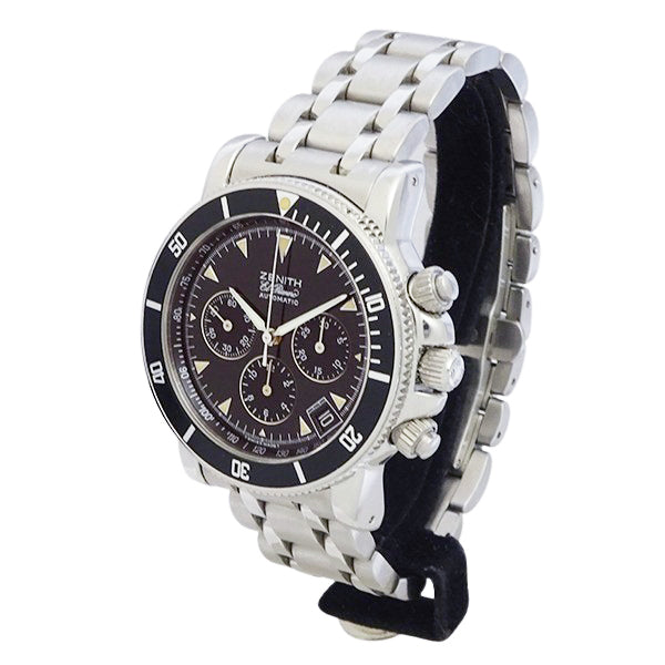 ZENITH ゼニス エルプリメロ レインボークロノグラフ 02.461.400 メンズ 腕時計【中古】