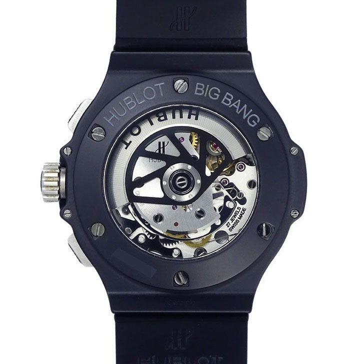 【HUBLOT ウブロ】ビッグバン ブラックマジック アフターブラックダイヤベゼル 301.CI.1770.RX