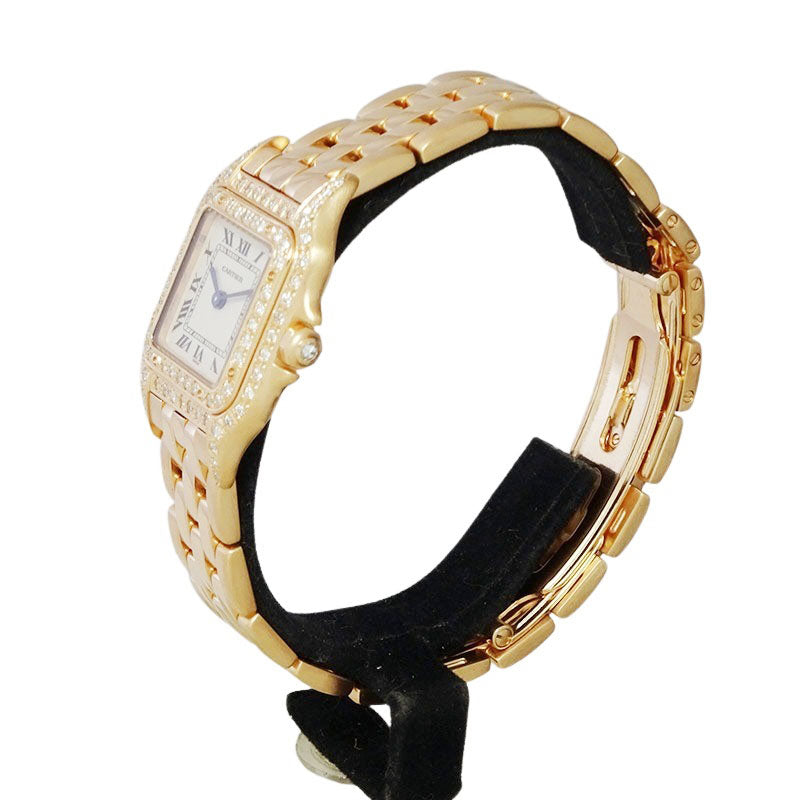 Cartier カルティエ パンテールSM W25033P5/1320 PGコーティング アフターダイヤ