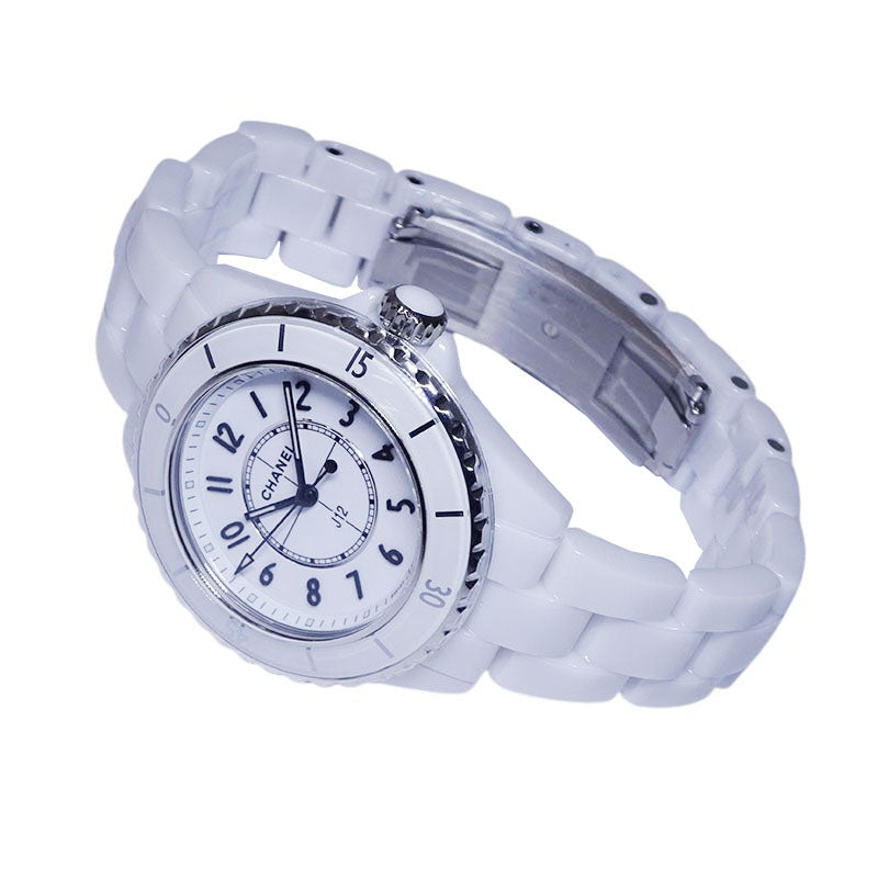 CHANEL シャネル J12 H5698 33mm ホワイトセラミック ホワイト文字盤 レディース【新品】