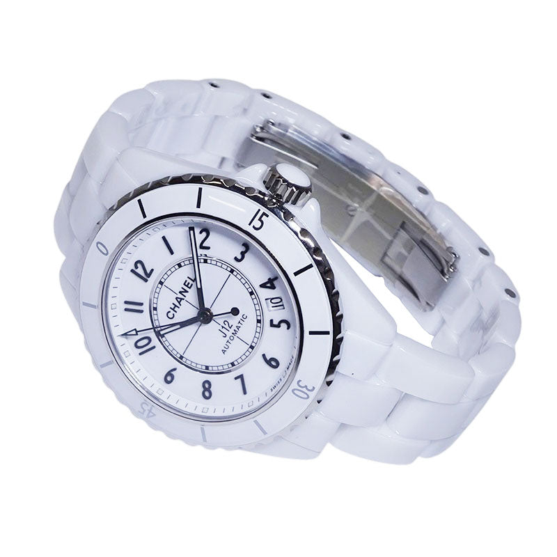 CHANEL シャネル J12 H5700 38mm ホワイトセラミック ホワイト文字盤 メンズ 自動巻き【新品】