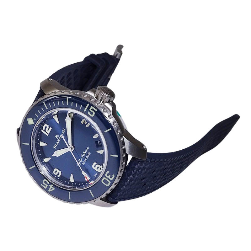 BLANCPAIN ブランパン フィフティファゾムスオートマティック チタン 5010 12B40 O64A 42.3mm Ti/ラバー サンバースト文字盤 メンズ 自動巻き【新品】