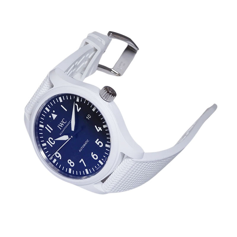 IWC アイダブリューシー パイロットウォッチ オートマティック 41 トップガン レイク・タホ IW328104 セラミック/ラバー 41mm ブラック文字盤 メンズ【新品】