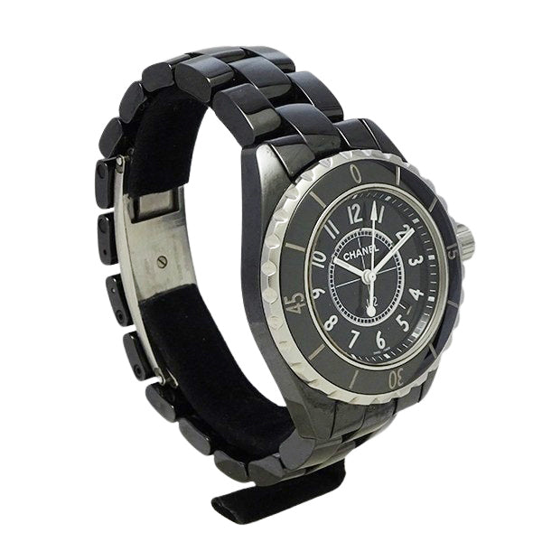 CHANEL シャネル J12 H0682 ブラックセラミック 33mm レディース 腕時計【中古】