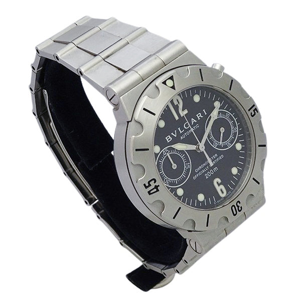 BVLGARI ブルガリ ディアゴノ スクーバ クロノグラフ SCB38S