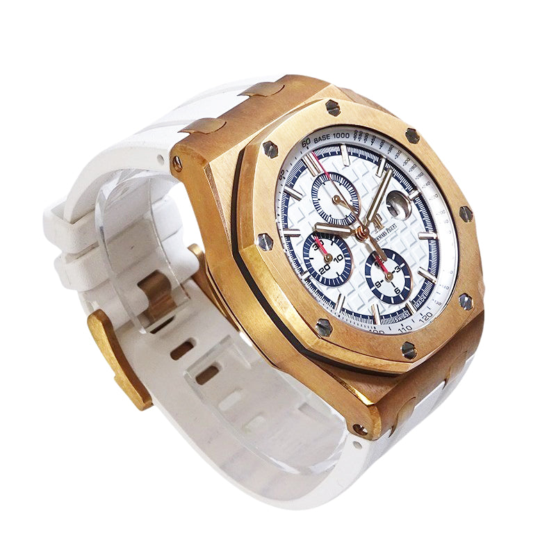 AUDEMARS PIGUET ロイヤルオーク オフショアクロノグラフ サマーエディション 26408OR.OO.A010CA.01 世界限定500本 メンズ 腕時計 【中古】